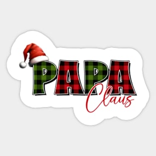 papa claus Sticker